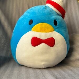 Blue and White Penguin Plush Toy